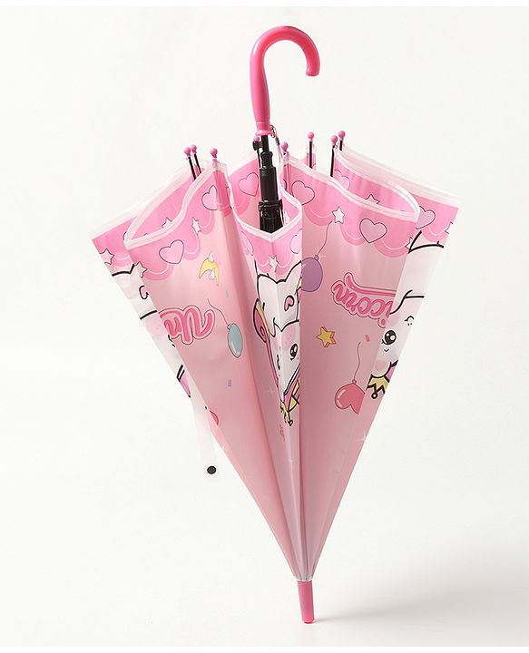 Babyhug  Umbrella  Unicorn  Print - Pink