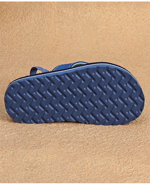 Cute Walk by Babyhug  Flip Flops with Back Strap Animal Print - Blue