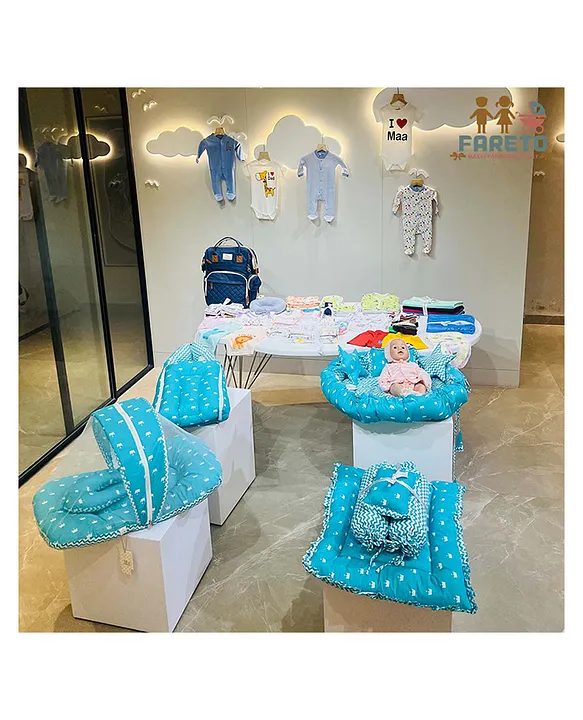 Fareto New Born Baby Premium Quality 101 Summer Moderate Combo