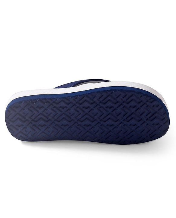 Pine Kids Marvel Slip On Flip Flops  Captain America Design - Grey & Blue