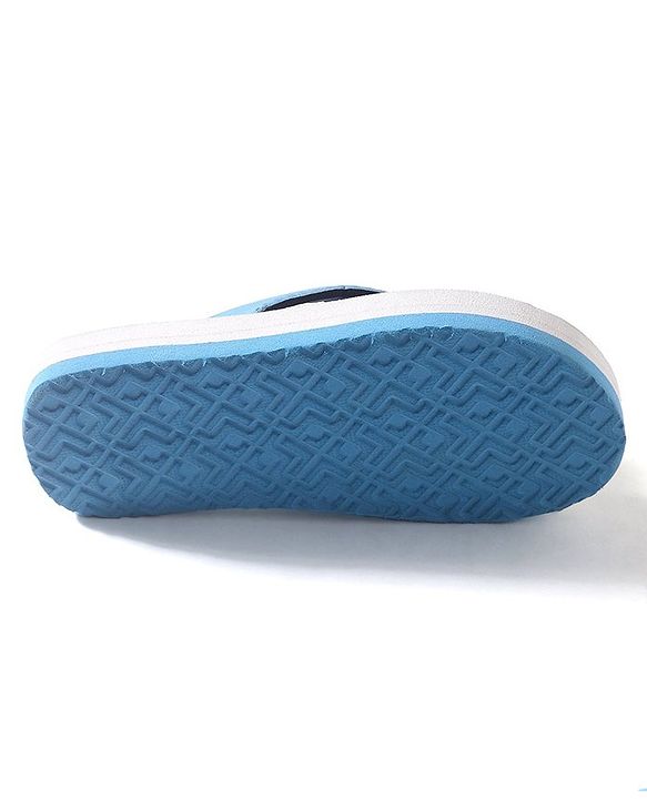 Pine Kids Marvel Slip On Flip Flops Avenger Design - Navy Blue