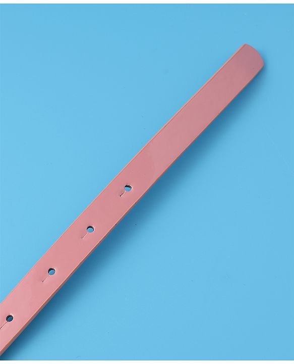 Pine Kids Belts with Bow Applique - Pink