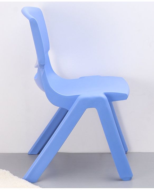 Strong and Durable  Plastic School Study Chair Medium Size - Blue