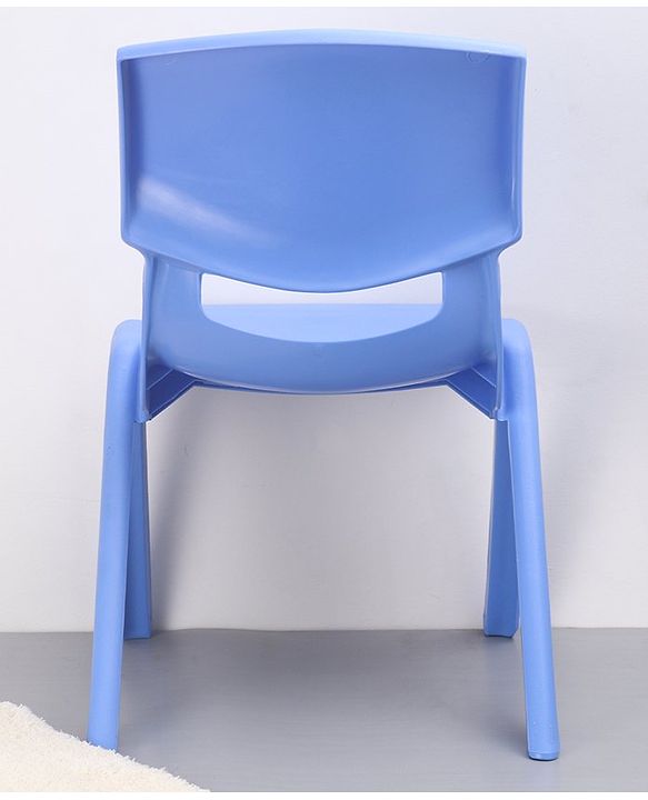 Strong and Durable  Plastic School Study Chair Medium Size - Blue