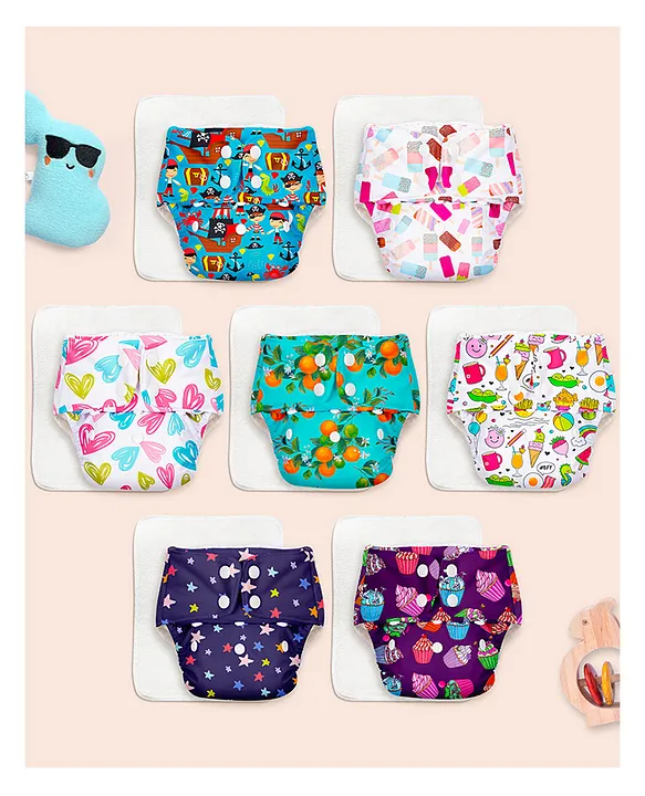 SuperBottoms BASIC Reusable Cloth Diaper for babies month -3