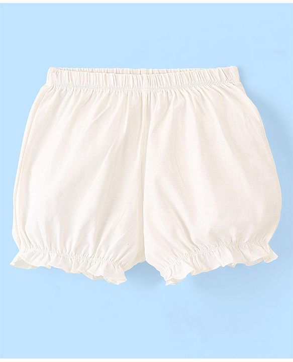 Pine Kids Cotton Elasticated Bloomers Pack of 3 (Color May Vary)