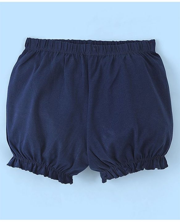 Pine Kids Cotton Elasticated Bloomers Pack of 3 (Color May Vary)