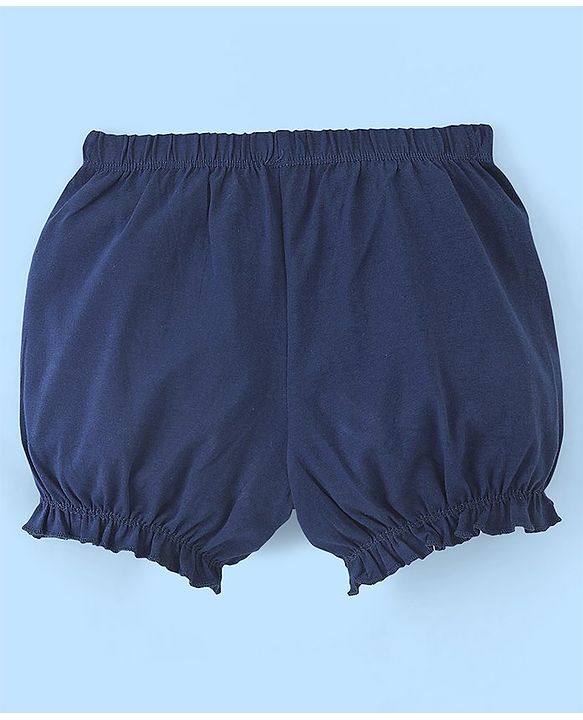 Pine Kids Cotton Elasticated Bloomers Pack of 3 (Color May Vary)