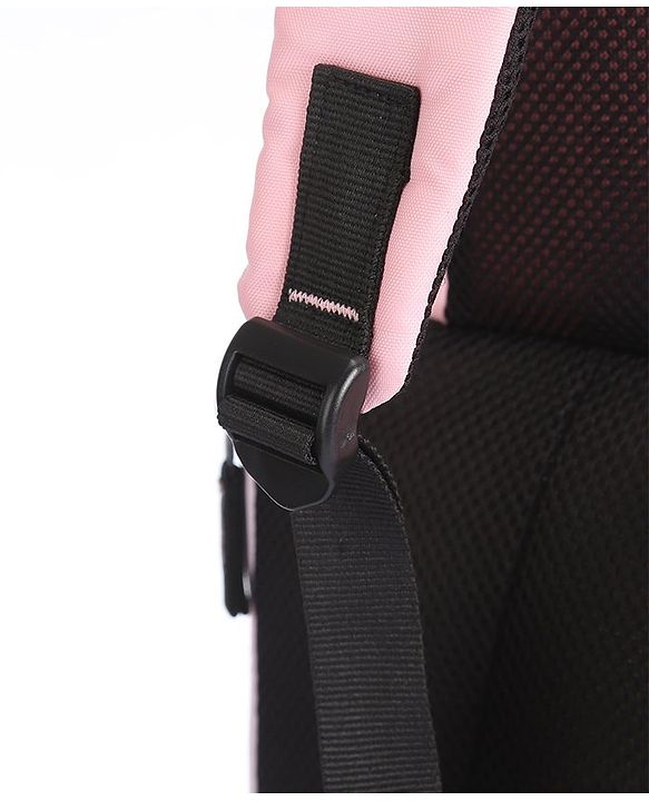 Babyhug Premium Quilted Stylish Water Resistant Diaper Backpack- Light Pink