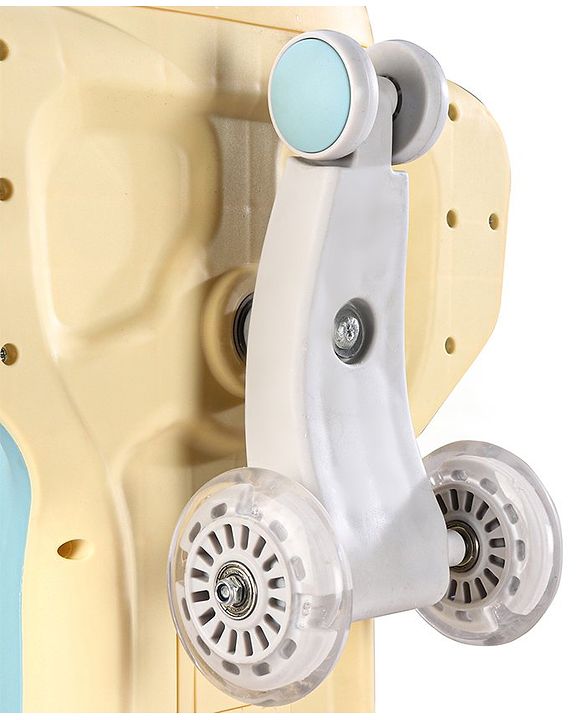 Babyhug Baby Magic Premium Aero Kids Magic Swing Car With Music Lights & ABEC 7 Bearing with PU LED Wheels - Orange