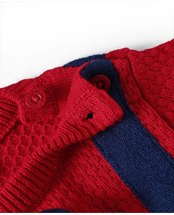 Babyhug Knit Full Sleeves Pullover Sweater With Bow Applique - Yellow