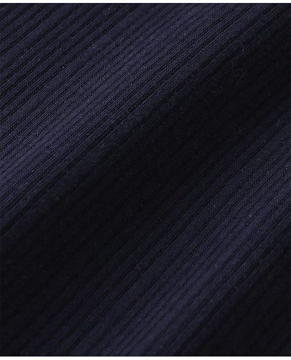 Babyhug Pullover Full Sleeve Solid Colour Thermal Vests Pack of 2 - Navy