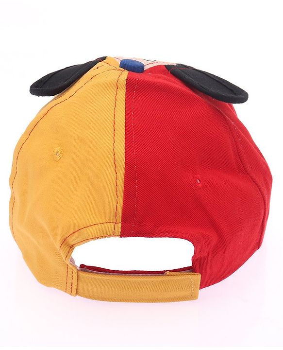 Babyhug Disney Summer Cap With Mickey Mouse Graphics - Blue