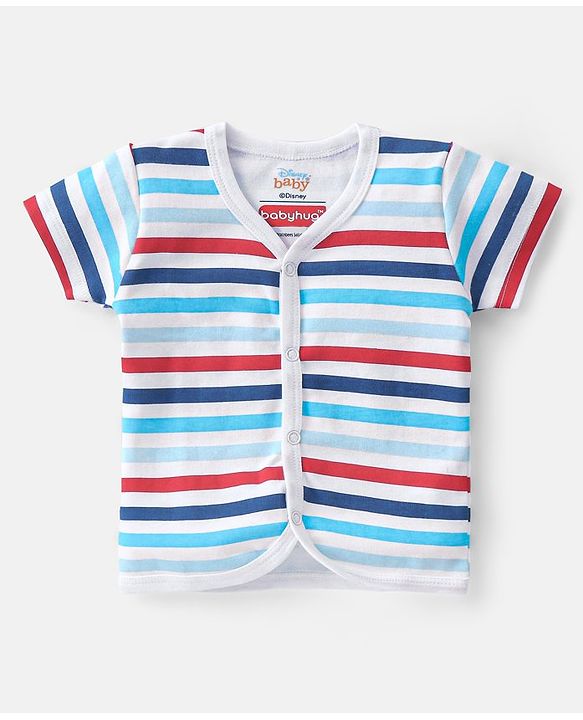 Babyhug Disney Cotton Half Sleeves Jhablas With 101 Dalmatians Print Pack of 3 - Multicolour