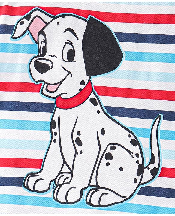 Babyhug Disney Cotton Knit Sleeveless Sando Vest with 101 Dalmatians Print Pack of 3 - Multicolour
