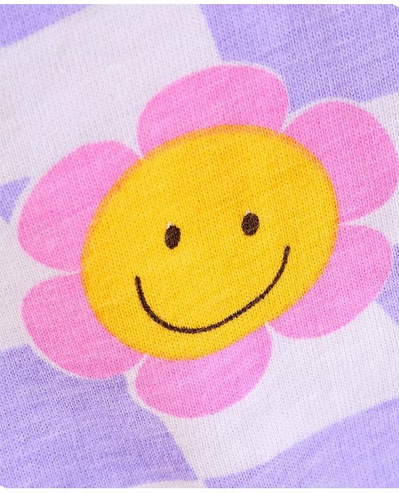 Babyhug 100% Cotton Knit Half Sleeves Top Polka Dot Pack of 3 - Multicolor