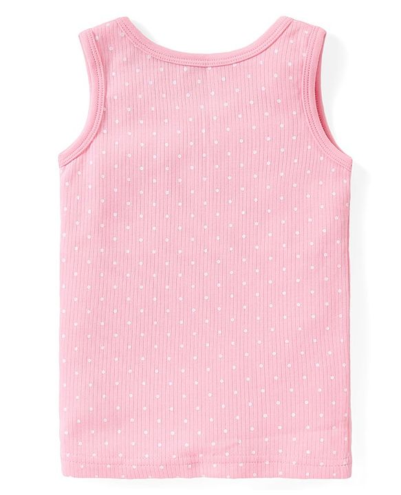 Babyhug Full Sleeves Thermal Vests & Pant Set with Polka Dots Print Pack Of 3 - Pink