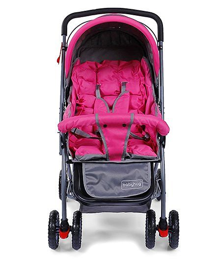 Babyhug Baby Stroller - Blush Pink