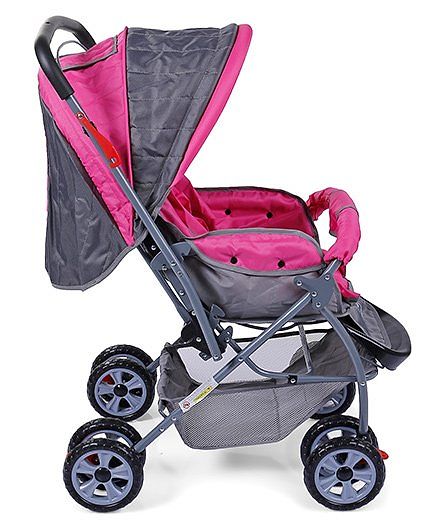 Babyhug Baby Stroller - Blush Pink