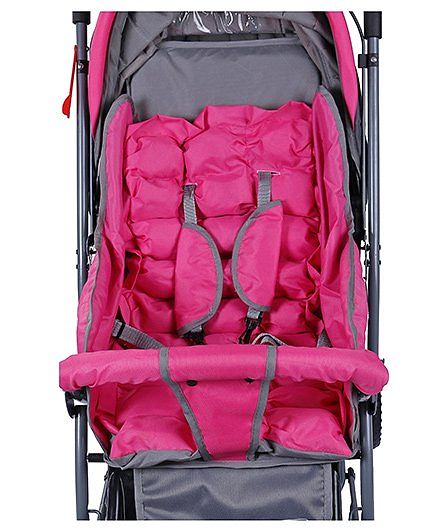 Babyhug Baby Stroller - Blush Pink