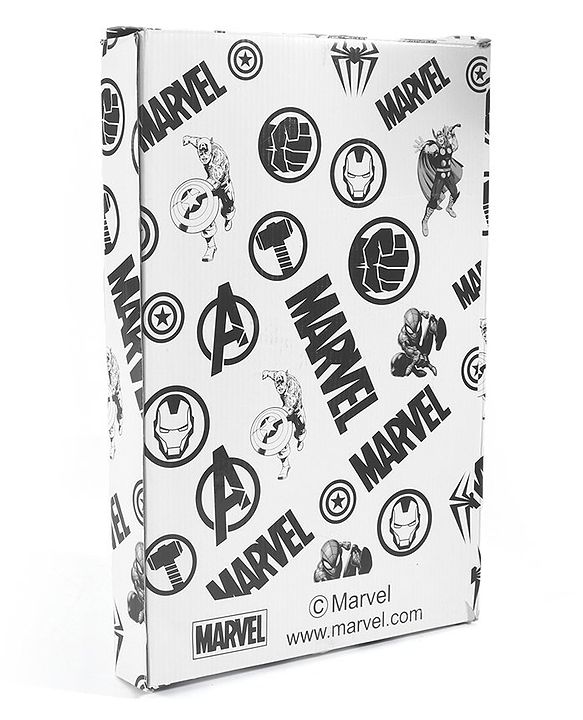 Babyhug Marvel Original Travel Bag - White| GYM Bag| Adjustable Shoulder Strap| Water Proof| Durable Zippers
