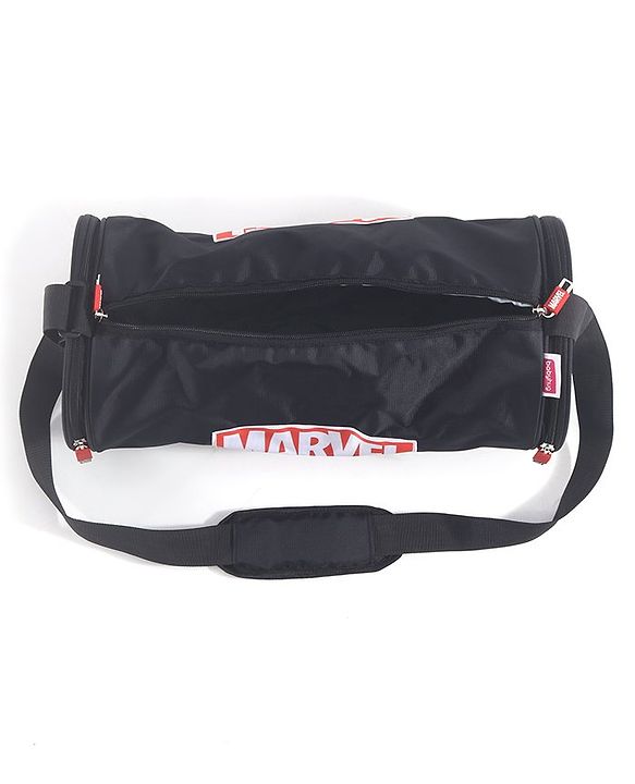 Babyhug Marvel Original Travel Bag - White| GYM Bag| Adjustable Shoulder Strap| Water Proof| Durable Zippers
