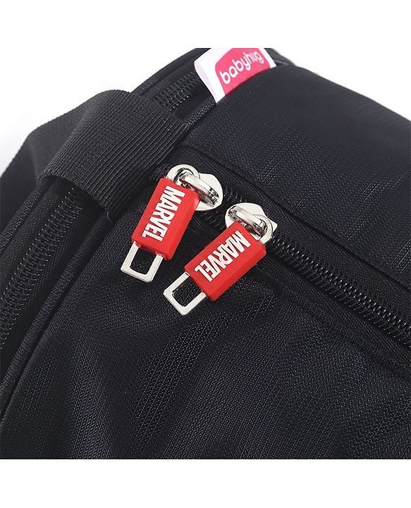 Babyhug Marvel Original Travel Bag - White| GYM Bag| Adjustable Shoulder Strap| Water Proof| Durable Zippers