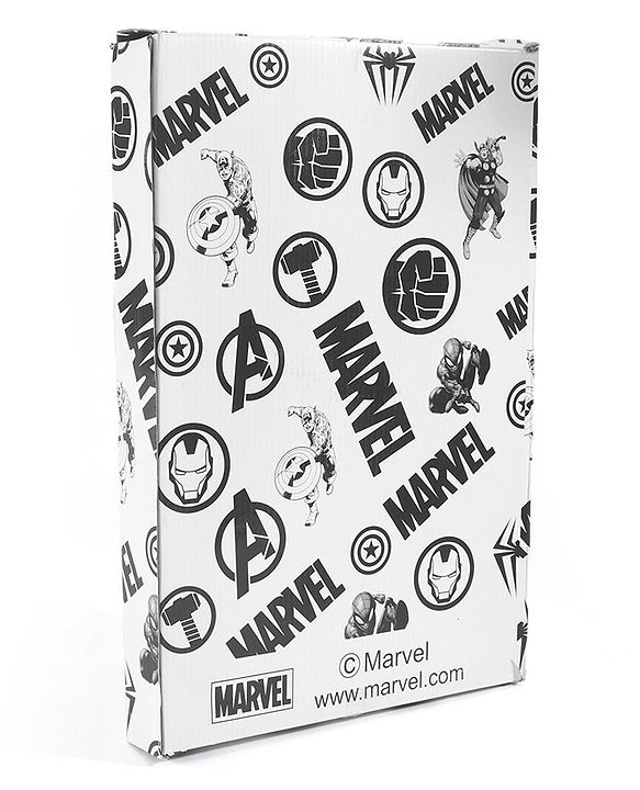 Babyhug Marvel Original Travel Bag - White| GYM Bag| Adjustable Shoulder Strap| Water Proof| Durable Zippers