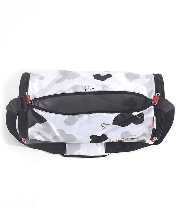 Babyhug Marvel Original Travel Bag - White| GYM Bag| Adjustable Shoulder Strap| Water Proof| Durable Zippers