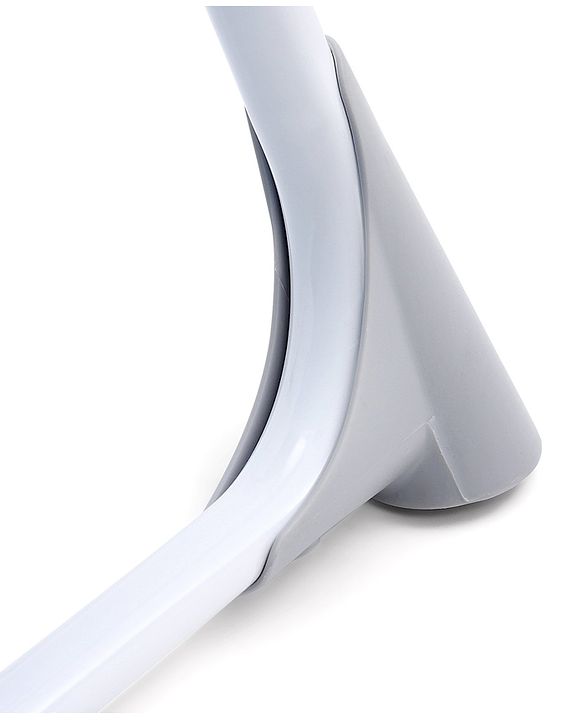 Babyhug Beryl Electronic Auto Swing Cradle with Remote Control - Blue| Pre-loaded Music| Off Timer| Removable Mosquito Net| Battery & DC Operation| Remote Control| Soft Mattress with Pillow| Safety Harness| 5 Swing Speed