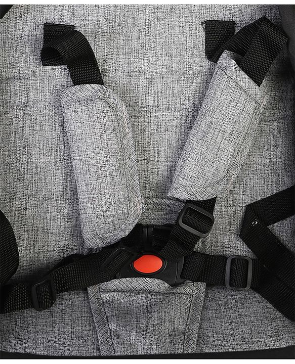 Babyhug Easy Travel Cabin Stroller With Z-Fold & Trolley Handle - Grey