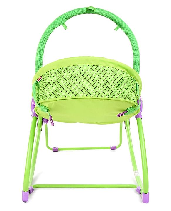 Babyhug Delight 3 In 1 Infant To Toddler Rocker With Safety Harness & Reclining Seat - Multicolour( Without Soft Toys)