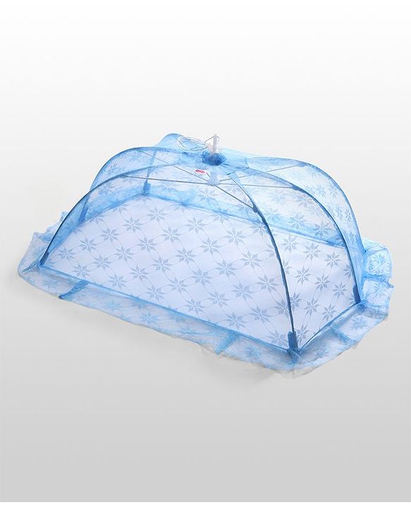 Babyhug Star Design Mosquito Net Small - Blue