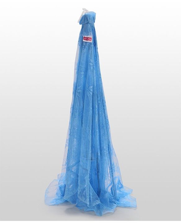 Babyhug Star Design Mosquito Net Small - Blue