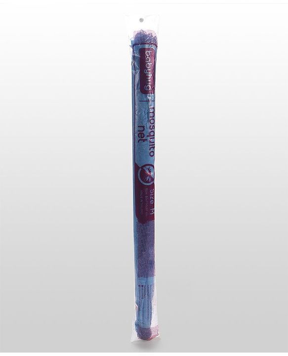 Babyhug Star Design Mosquito Net Small - Blue