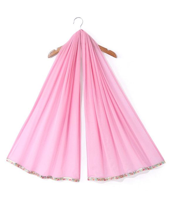 Babyhug Short Sleeves Embroidered Choli with Floral Print Lehenga and Dupatta Set- Yellow