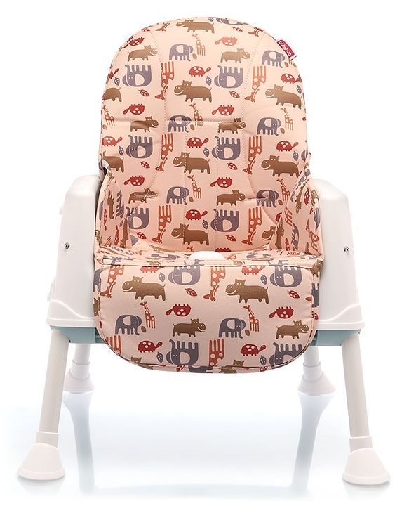Babyhug Booster Cushion - Pink| Easy to Install| Wipe Clean| Soft & Comfortable