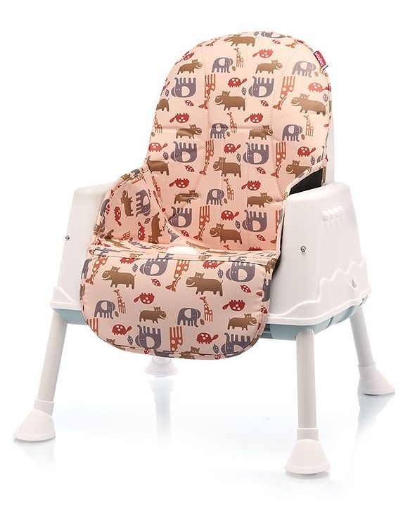 Babyhug Booster Cushion - Pink| Easy to Install| Wipe Clean| Soft & Comfortable