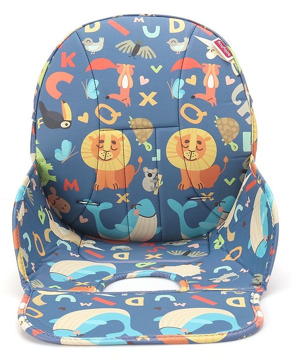 Babyhug Booster Cushion - Blue| Soft & Comfortable| Easy to Clean