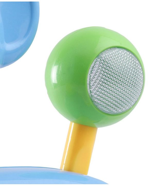 Babyhug Musical Light & Sound Elephant Piano with 5 Modes of Animal Sound - Blue