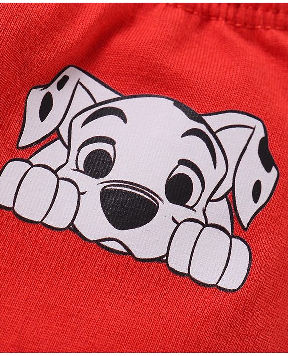 Babyhug Disney Single Jersey Knit  Briefs with Striped &  101 Dalmatians  Graphics Pack of 3 - Multicolour