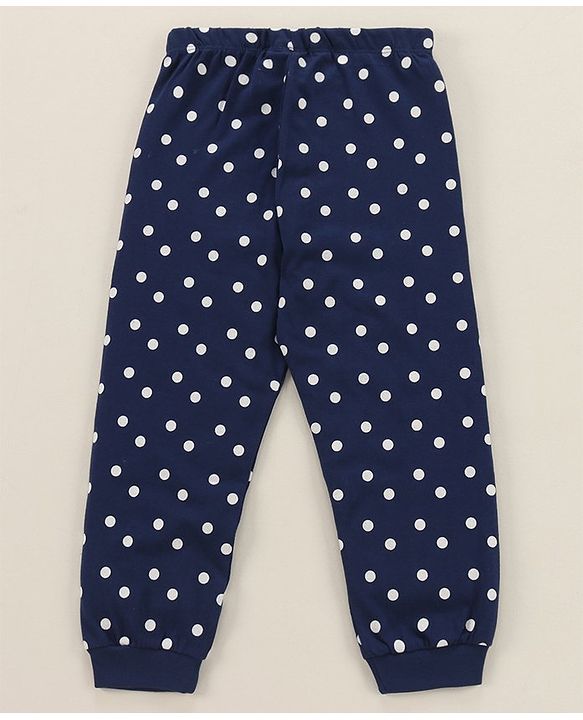 Babyhug Disney Single Jersey Full Sleeves Shorts Night Suit   With Marie Graphics - Multicolour