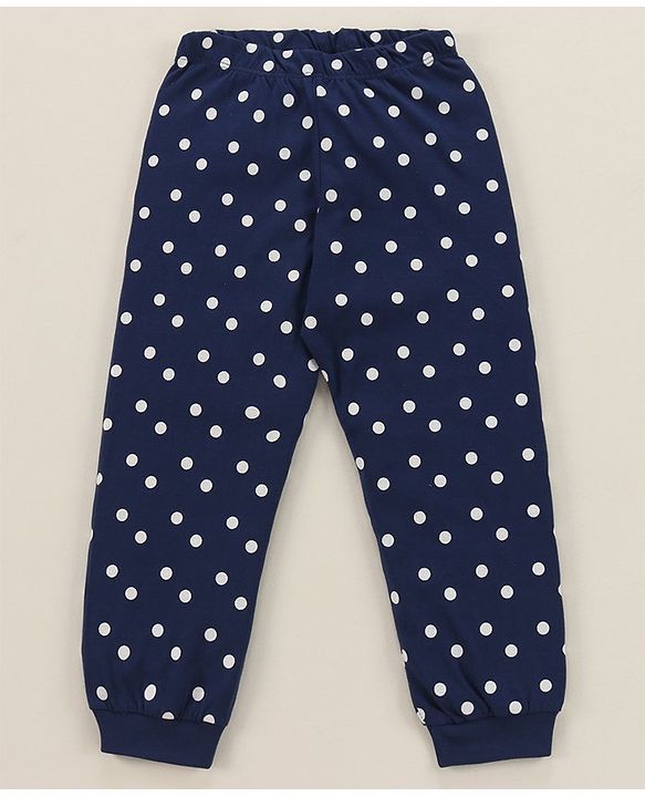 Babyhug Disney Single Jersey Full Sleeves Shorts Night Suit   With Marie Graphics - Multicolour