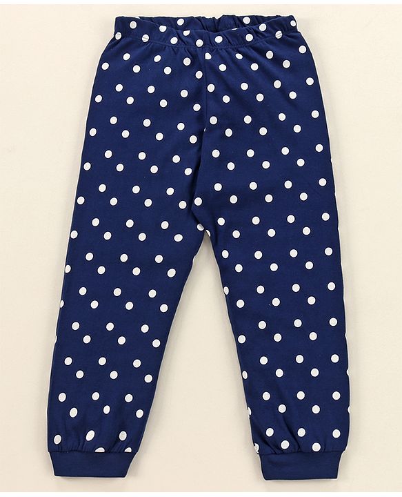 Babyhug Disney Single Jersey Full Sleeves Shorts Night Suit   With Marie Graphics - Multicolour