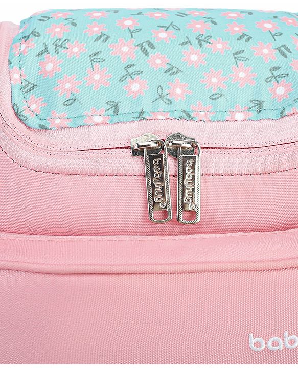 Babyhug Mini & Compact Sling Diaper Bag Floral Print- Pink