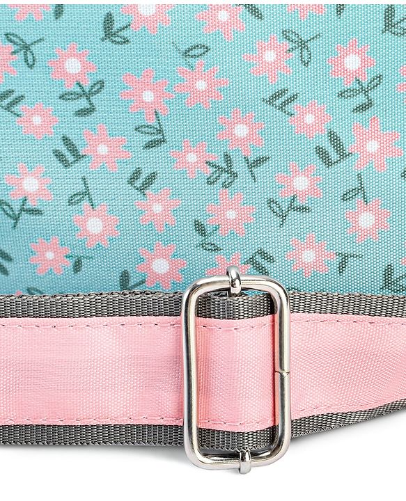 Babyhug Mini & Compact Sling Diaper Bag Floral Print- Pink