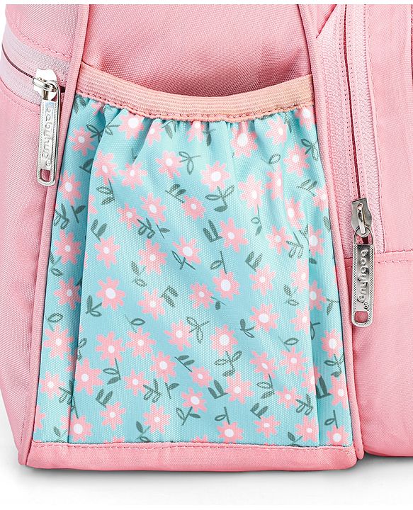 Babyhug Mini & Compact Sling Diaper Bag Floral Print- Pink