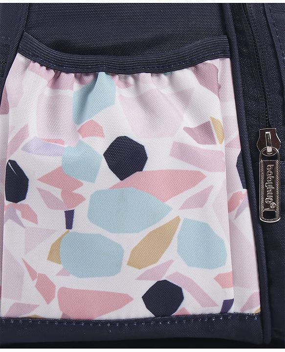 Babyhug Mini & Compact Sling Diaper Bag Abstract Print- Blue