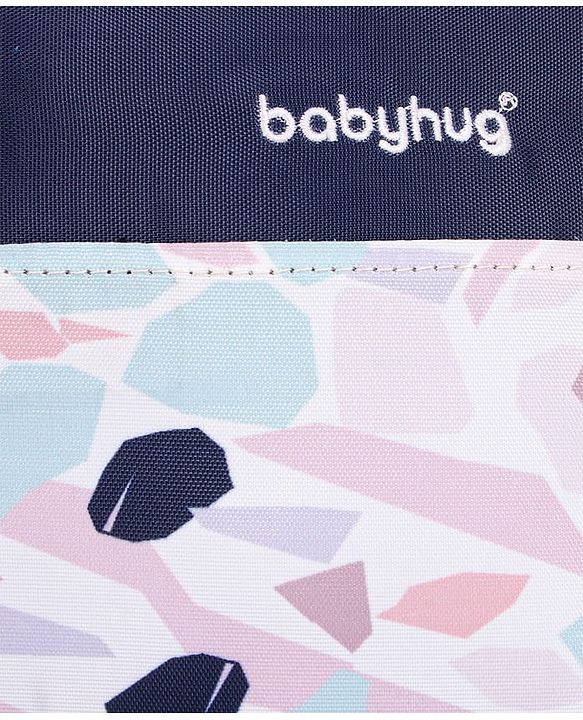 Babyhug Mini & Compact Sling Diaper Bag Abstract Print- Blue