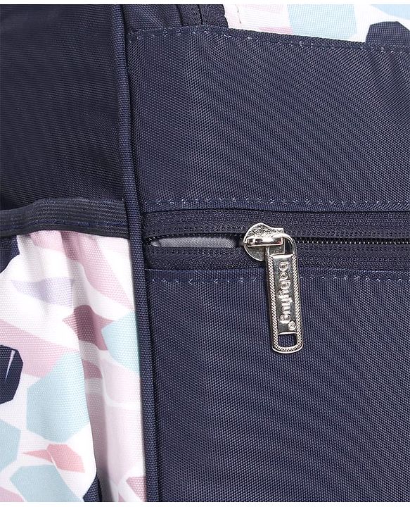 Babyhug Mini & Compact Sling Diaper Bag Abstract Print- Blue